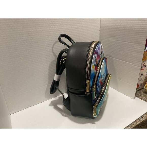Disney Princess Loungefly Mini Backpack Triple Pockets NWT 11x9